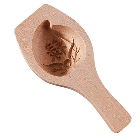 

DIY Steamed Bun Wooden Moon Cake Flower Shape Cookie Mid Autumn Festival Wooden Baking Kitchen Baking Tool