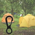 thumbnail image 4 of 10pcs Plastic Snap Clip Hook Camping Carabiner Buckle Outdoor Tent Accessories Multifunction Snap Hook Camping Equipment, 4 of 10