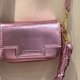 thumbnail image 2 of Bolso bandolera para mujer PU Bolso Laser Hobo Bag Square Bag Tote Bag (Púrpura), 2 of 8