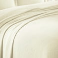 thumbnail image 2 of Superior Fleur De Lis Cotton Decorative Bedspread and Sham Set, Twin, Ivory, 2 of 9