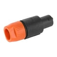 thumbnail image 2 of Conector de altavoz de audio C NL4FC, 10 unidades, impermeable, 4 pines, conector Speakon (naranja), 2 of 8