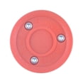 thumbnail image 1 of Disco de Hockey sobre hielo Kusrkot equipo de entrenamiento profesional Hockey Rojo 7,5 cm, 1 of 8