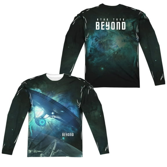 Star Trek Beyond - Out There (Front/Back Print) - Regular Fit Long Sleeve Shirt - XXX-Large
