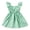Green, variant on Casual Sleeveless Dress for Girls,1-6 Years Summer Girls' Sweet Bow Striped Flying Sleeve Suspender Dress,Kids Summer Dress,Pink ,90