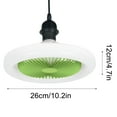thumbnail image 3 of Ovzne Neck Fan Ceiling Fan E27 Ceiling Fan With Lights Enclosed Low Fan Light Ceiling Light With Fan Hidden Fan Delier Gimbal White Light Camping Fan On Clearance, 3 of 8