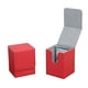 thumbnail image 3 of Caja protectora para baraja de cartas, ligera, de piel sintética, con deflector Rojo, 3 of 9