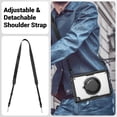 thumbnail image 6 of FJLBDE Case for Samsung Galaxy Tab A11+ Plus 11 Inch 2025/A9+ Plus 2023 with 360 Rotating Stand, Shoulder Strap, Heavy Duty Shockproof Cover, Transparent, 6 of 7