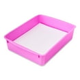 thumbnail image 5 of Pen+Gear Plastic Letter Tray, Letter Size Paper Sorter, Violet Glow, 1-Pack, 5 of 7