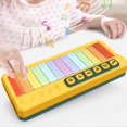 thumbnail image 4 of Rewenti Infant Multicolor Light Light Electronic Organ Touch Educational Children's Musical Instrument Piano Learning Toy, 4 of 6
