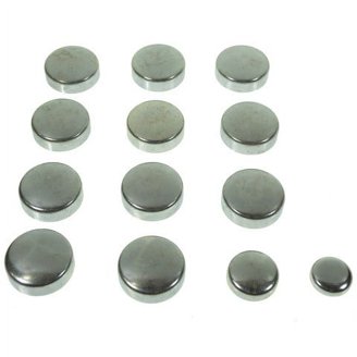 Melling MPE-122BR Brass Freeze Plug Kit - Complete Engine Repair Set