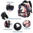 thumbnail image 3 of Unicorn Adjustable Shoulder Strap Beach Backpack with Large Capacity, Printed Design, Lightweight, 3 of 6