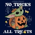 thumbnail image 2 of Boys Star Wars: The Mandalorian Grogu No Tricks All Treats T Shirt, 2 of 4