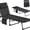 Black, variant on Chaise Lounge Chair Outdoor, 5-Position Adjustable Sun Tanning Chair with Carrying Handle and Side Pocket, Folding Bed Cot with Removable Pillow for Garden, Beach, Patio, Pool, Camp, Black