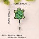 thumbnail image 1 of 10 Empleado Insignia de Trabajo Insignia Retráctil Hebilla de Identificación Insignia Clip de Cordón de Primavera, 1 of 4