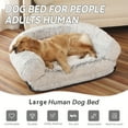 thumbnail image 5 of Human Dog Bed For People Adults, Calming Human Size Giant Dog Bed Fits Pet, 5 of 5