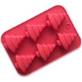 thumbnail image 1 of Accesorio navideño 25*17,5*3 cm 6 moldes de silicona de color chocolate para tartas de árbol de Navidad al azar 1 pieza, 1 of 3