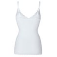 thumbnail image 2 of SKINY Camisa de espagueti para mujeres - Top, cuello en V, almohadillas, Micro Lovers, microfibra Blanco 2XL (2X-Large), 2 of 5