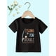 thumbnail image 1 of Kids' "Fishing for Trouble" Print Short Sleeve Cotton T-Shirt - Casual Crew Neck, Slight Stretch, Summer Tops for Boys, Knit Fabric, Regular Fit - Sizes for Ages 12 And Under, 1 of 8