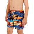 thumbnail image 2 of Asxite Toddler Boys Pants Print Drawstring Elastic Waist Pocket Swim Casual Loose Breathable Sweatpants 2-12Y, 2 of 7