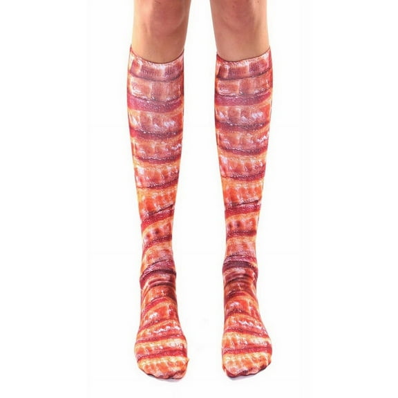 Living Royal LVR-4102K-C Bacon Photo Print Knee High Socks