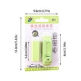 thumbnail image 2 of Hiroekza Push Eraser Roller Eraser for - Traceless, Less Scraps, Wheel Design, Practical Learning Tool, Durable Material, Classroom & Homework Essential, 2 of 4