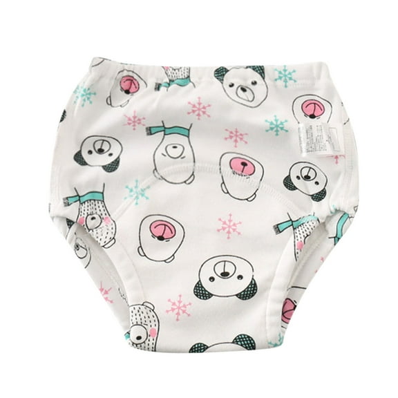 EnJoCho Toddler Kids Unisex Cotton Reusable Underwear Pants Boys Girls Soft Comfort Breathable Training Underpants Shorts Babies Summer Home Clothes