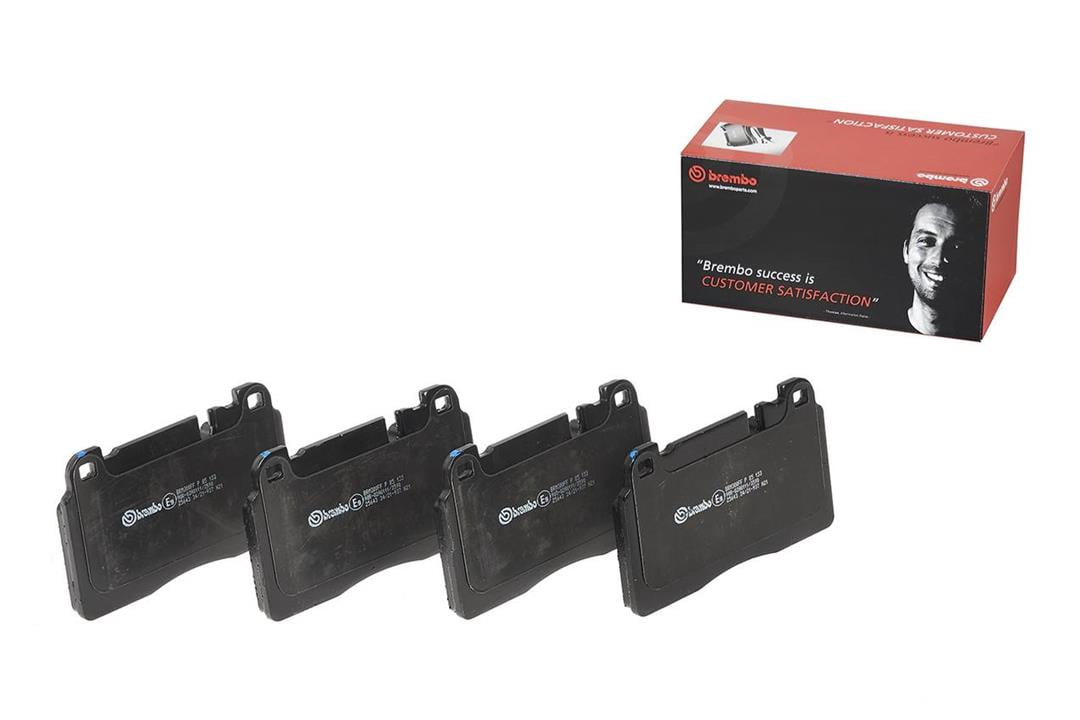 Brembo P85133 Premium Low-Met OE Equivalent Pad