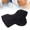 thumbnail image 1 of Beauty Eyelash Extension Neck Pillow, Grafted Eyelash Extension Pillow, Comfortable Memory Foam Grafted Eyelash Curve Pillow, with Makeup Pocket, for Lash Extensions Salon, 1 of 7