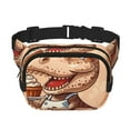 thumbnail image 1 of Disketp Dinosaur Baking Delight Riñonera de Doble Capa, Bolsa de Cintura Ajustable para Viajes, Correr y Senderismo, Riñonera Ligera para Hombre y Mujer, 1 of 9