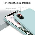 thumbnail image 5 of Entronix Silicone Soft Case Designed for iPhone X/XS Shockproof Durable Slim Fit, Turquoise, 5 of 5