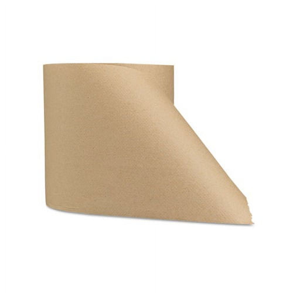 Boardwalk 16GREEN Green Seal Recycled Paper Towel Roll, Hardwound, Universal Roll Towels, Natural, 8" x 800 ft (Case of 6)