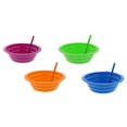 thumbnail image 1 of Juego de cuencos con pajita Arrow Home Products Sip-A-Bowl, 650 ml, paquete de 4 unidades para niños, 1 of 8