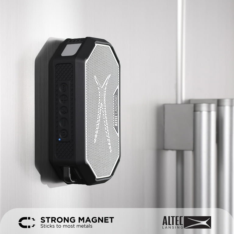 Altec Lansing HydraMini 2.0 Waterproof Portable Bluetooth Speaker