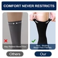 thumbnail image 3 of Mens Grip Socks, AMITOFO Anti Slip Crew Socks for Men-Non Slip Hospital Home Walking Socks for Elderly, 4 Pairs (Size 13-15 ), 3 of 7