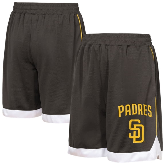 Youth Outerstuff  Brown San Diego Padres Big League All Star Fashion Shorts