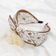 thumbnail image 1 of Fiudx Diadema de Flores, Cómoda Banda de Tela con Lazo, Accesorio para Cabello con Diseño de Nudo Clásico, Elegante Estampado Floral, Ropa Formal Informal, Regalo para Mujeres y Niñas, Ocasiones Vers, 1 of 2