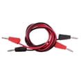 thumbnail image 2 of Cable de Prueba de 2 Piezas Conector Banana a Conector Banana 4 mm de Plátano a Plátano, 2 of 8