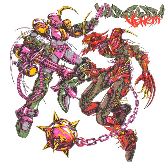 Wargasm Venom (Vinyl Record) 12" Album Coloured Vinyl (Limited Edition)