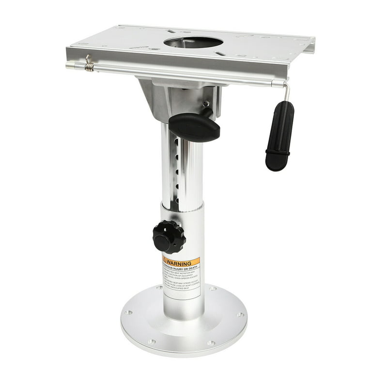 Adjustable Boat Seat Pedestal, Adjustable Height from 13 to 19