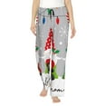 thumbnail image 1 of Fotbe Merry Christmas Gnome1 Pantalones de Pijama para Mujer, Pantalones de Dormir, Pantalones Pj con Cordón y Bolsillos-Medium, 1 of 6