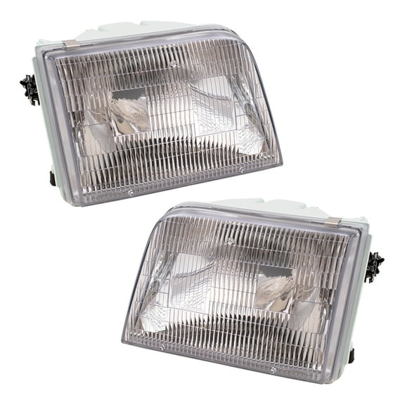Brock Headlight for 1993-1997 Ranger Set F37Z13008B