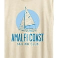 thumbnail image 3 of Instant Message - Amalfi Coast Sailing Club - Women's Short Sleeve Graphic T-Shirt, 3 of 6