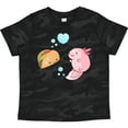 thumbnail image 3 of Inktastic An Axolotl Meets a Taco Boys or Girls Toddler T-Shirt, 3 of 5