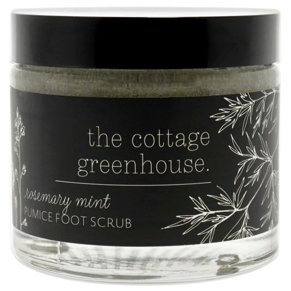 The Cottage Greenhouse Pumice Foot Scrub - Rosemary Mint 4 oz Scrub