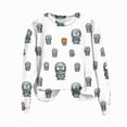 thumbnail image 3 of Godom Halloween Womens Sweatshirts Pumpkin Graphic 2025 Fall Long Sleeve Shirts Crewneck Lightweight Casual Pullover Tops, 3 of 4