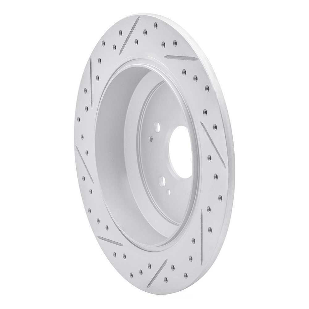 Dynamic Friction Company 830-58028R DFC Geoperformance Rotor - Drilled and Slotted
