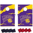 thumbnail image 1 of VictoryStore Gift Games - Western Illinois University Corn Hole Bag Toss Game (Design 1), 1 of 4