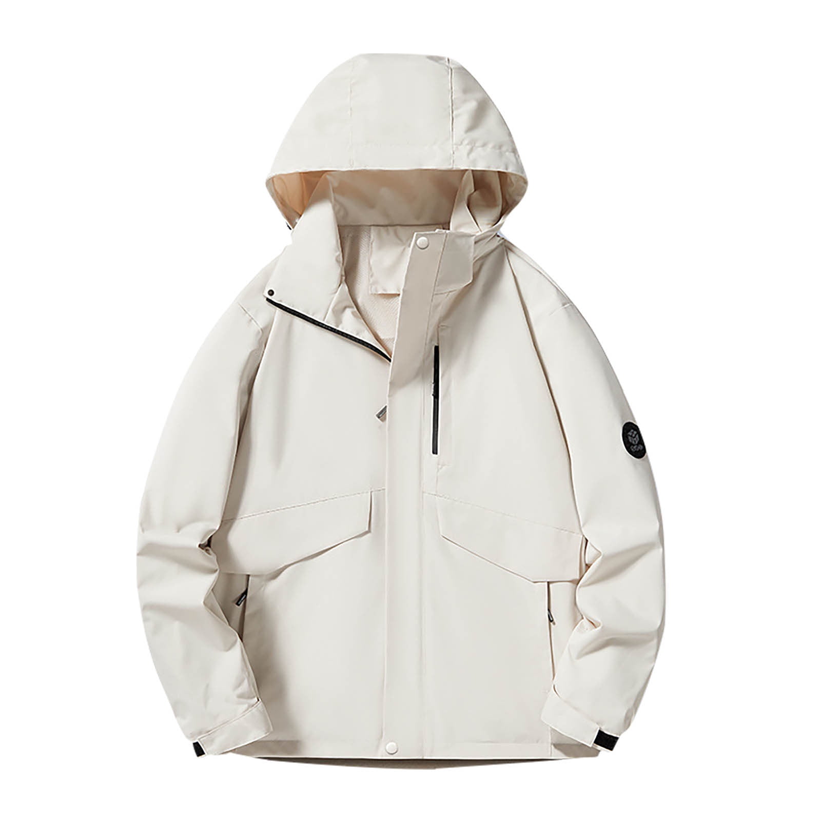 Ozark Trail Men's Rain Jacket with Hood, Sizes S-3XL - Walmart.com