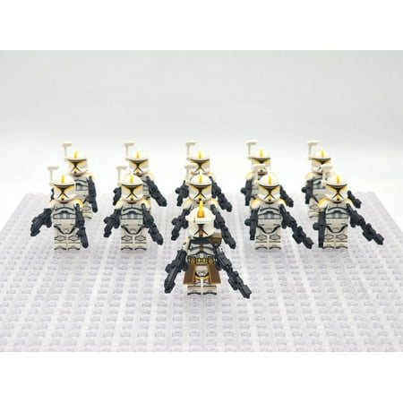 Star Wars Phase 1 Commander Bly 327th Clone Troopers 11pcs Minifigures Set