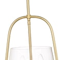 thumbnail image 2 of 3041P12-MGLD-Z-Lite-Archis - 3 Light Pendant-15.5 Inches Tall and 12 Inches Wide-Modern Gold Finish, 2 of 7
